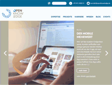 Tablet Screenshot of openknowledge.de